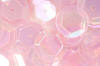 sequins - spangles - transparent irid light pink