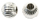 sterling silver spacer bead with indents approx 4mm